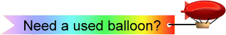 Looking for a used balloon?